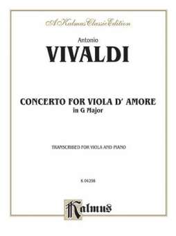 Vivaldi Conc.For Viola D'Amore V