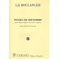 Soleils de Septembre : - Lili Boulanger