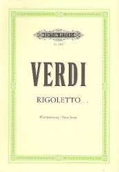 Rigoletto : Klavierauszug (dt/it) - Giuseppe Verdi