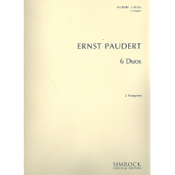 6 Duos : für 2 Trompeten - Ernst Paudert