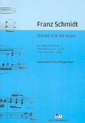 Quintett B-Dur : für Violine, Viola, Violoncello, - Franz Schmidt