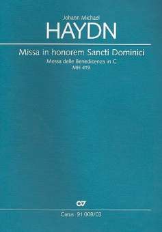 Missa in honorem Sancti Dominici MH419 (Klavierauszug)