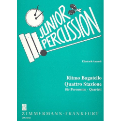Ritmo Bagatello : für Percussion- - Elisabeth Amandi