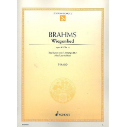 Wiegenlied op.49,4 : für Klavier - Johannes Brahms