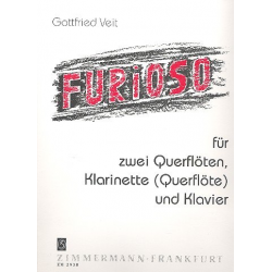 Furioso : für 2 Flöten, Klarinette - Gottfried Veit