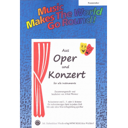 Aus Oper und Konzert - Stimme 1+2+3+4 in C - Posaunenchor - Alfred Pfortner