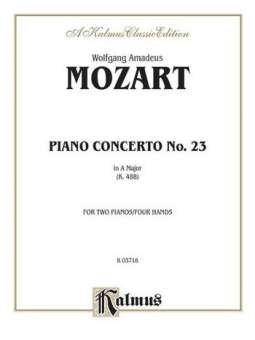 Mozart Piano Conc.#23 K488 2P4H