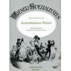Kettenbrücken-Walzer op.4 : für Flöte, - Johann Strauß / Strauss (Vater)