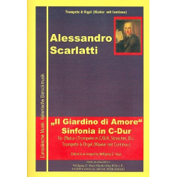 Sinfonia C-Dur  für (Natur-)Trompete - Alessandro Scarlatti