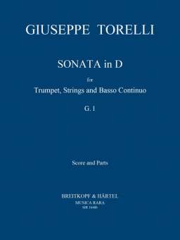 Sonate D-Dur G1 für Trompete, Streicher und Bc