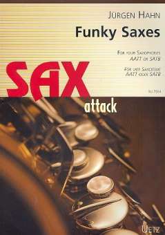 Funky Saxes für 4 Saxophone