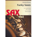 Funky Saxes für 4 Saxophone - Jürgen Hahn