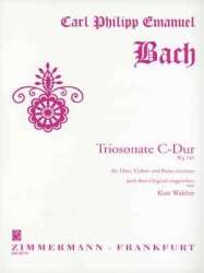 Triosonate C-Dur WQ149 : - Carl Philipp Emanuel Bach / Arr. Kurt Walther