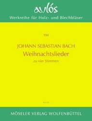 Weihnachtslieder zu 4 Stimmen - Johann Sebastian Bach / Arr. Manfred Glowatzki
