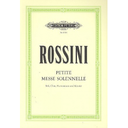 Petite messe solenelle : für Soli (SATB), - Gioacchino Rossini