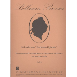 10 Lieder aus Fredmans Episteln - Carl Michael Bellman / Arr. Matthias Henke