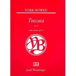 Toccata op.155 : for piano solo - Edwin York Bowen
