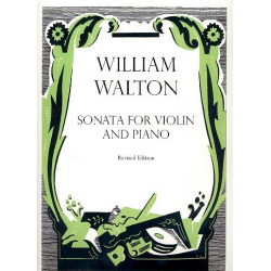 Sonata : for violin and piano - William Walton