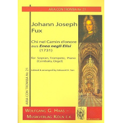 Chi nel camin d'onore : für Sopran, - Johann Joseph Fux