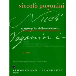 6 Sonaten op.5 und 6 Sonaten op.6 : - Niccolo Paganini