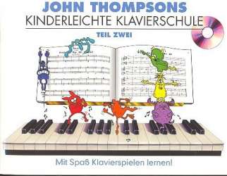 Kinderleichte Klavierschule Band 2 (+CD) - John Thompson