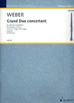 Grand duo concertant Es-Dur op.48 :