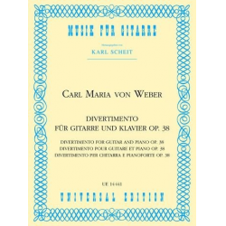 Divertimento : für Gitarre und - Carl Maria von Weber