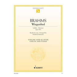 Wiegenlied op.49,4 : - Johannes Brahms / Arr. Friedrich Hermann