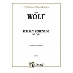 Wolf Italian Serenade/Stgs - Hugo Wolf