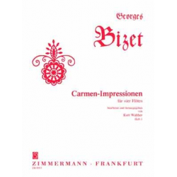 Carmen-Impressionen Band 1 : - Georges Bizet / Arr. Kurt Walther