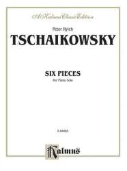 Tchaikowsky 6 Pcs.Op.51 Etc.P/S - Piotr Ilich Tchaikowsky (Pyotr Peter Ilyich Iljitsch Tschaikovsky)