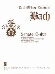 Sonate C-Dur : für Flöte, - Carl Philipp Emanuel Bach