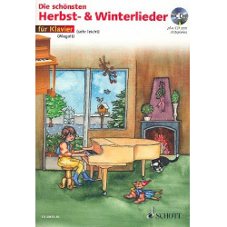 Die schönsten Herbst- und Winterlieder (+CD) : - Christa Roelcke