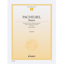 Kanon : für Klavier (leicht) - Johann Pachelbel