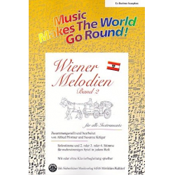 Wiener Melodien 2 - Stimme 1+4 in Eb - Baritonsaxophon