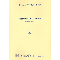 Visions de L'amen : pour 2  pianos - Olivier Messiaen