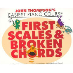 Easiest Piano Course : first easy scales - John Thompson