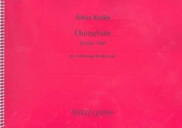 Chor-Schule Band 1 : 50 einstimmige - Zoltán Kodály