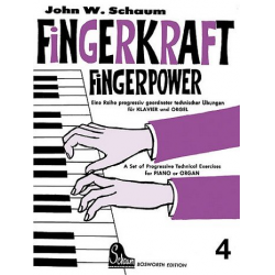 Fingerkraft Band 4 für Klavier/Orgel - John Wesley Schaum
