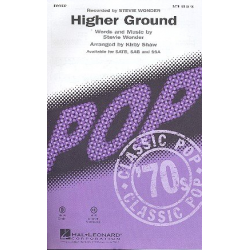 Higher Ground : for mixed chorus - Stevie Wonder