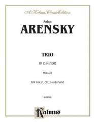 Arensky Piano Trios Op. 32 - Anton Stepanowitsch Arensky