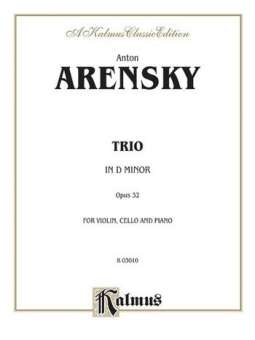 Arensky Piano Trios Op. 32