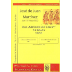 12 Duos aus Método de Clarín - José de Juan Martínez / Arr. Wolfgang G. Haas