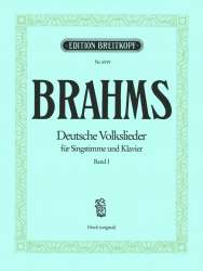 Deutsche Volkslieder Band 1 - Johannes Brahms