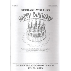 Happy Birthday : Variationen für - Gerhard Wolters