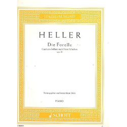 Die Forelle op.33 : für Klavier - Franz Schubert