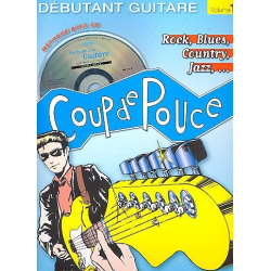 Débutant guitare Rock vol.1 (+CD) - Denis Roux