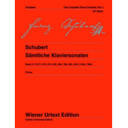 Sämtliche Klaviersonaten Band 2 - Franz Schubert