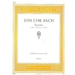 Sonate G-Dur op.5,3 : - Johann Christian Bach / Arr. Franzpeter Goebels