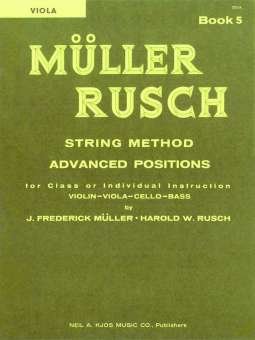 MÜLLER RUSCH - String Method Book 5 : Violin